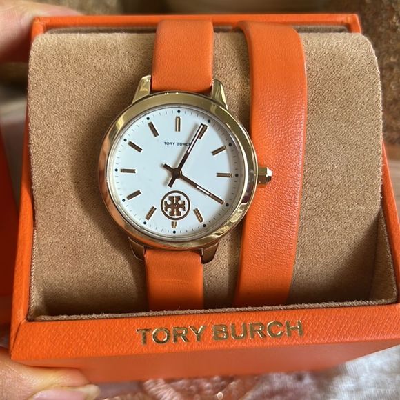Tory Burch Accessories - Tory Burch double wrap ladies watch